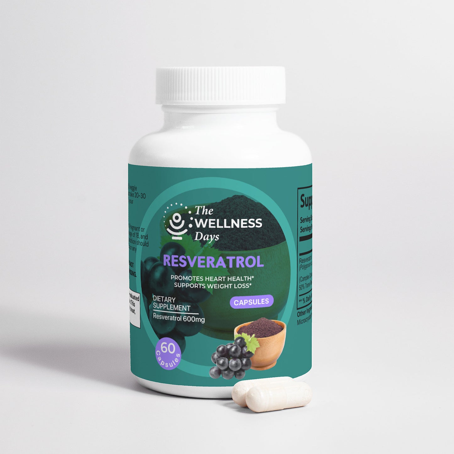 Resveratrol 50% 600mg