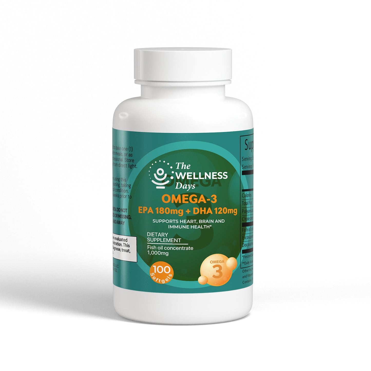 Omega-3 EPA 180mg + DHA 120mg
